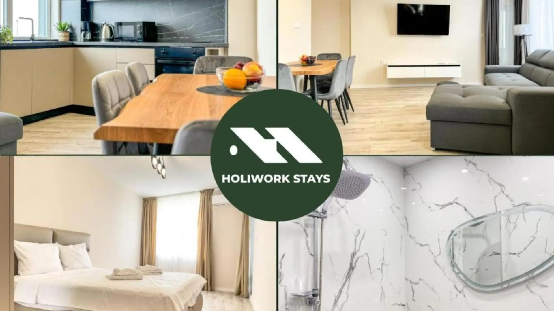 2Br Business Suite With Free Gym, By Holiwork Stays Plovdiv